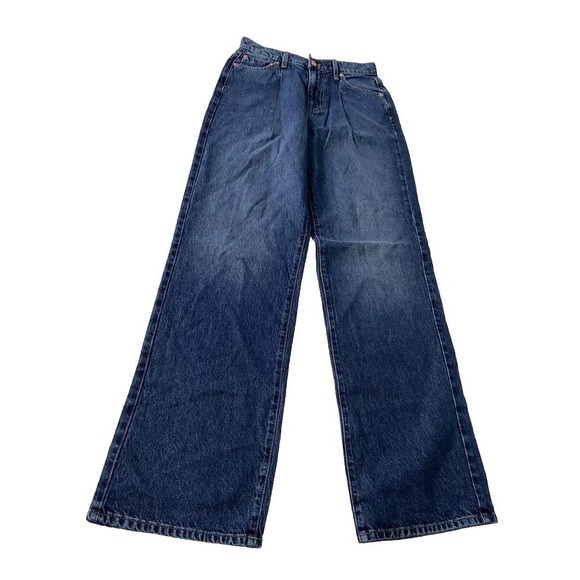 American Colors Denim - Modern American Topanga Women's Jeans Size 25 High Wide Pinnacle Blue MAW234075